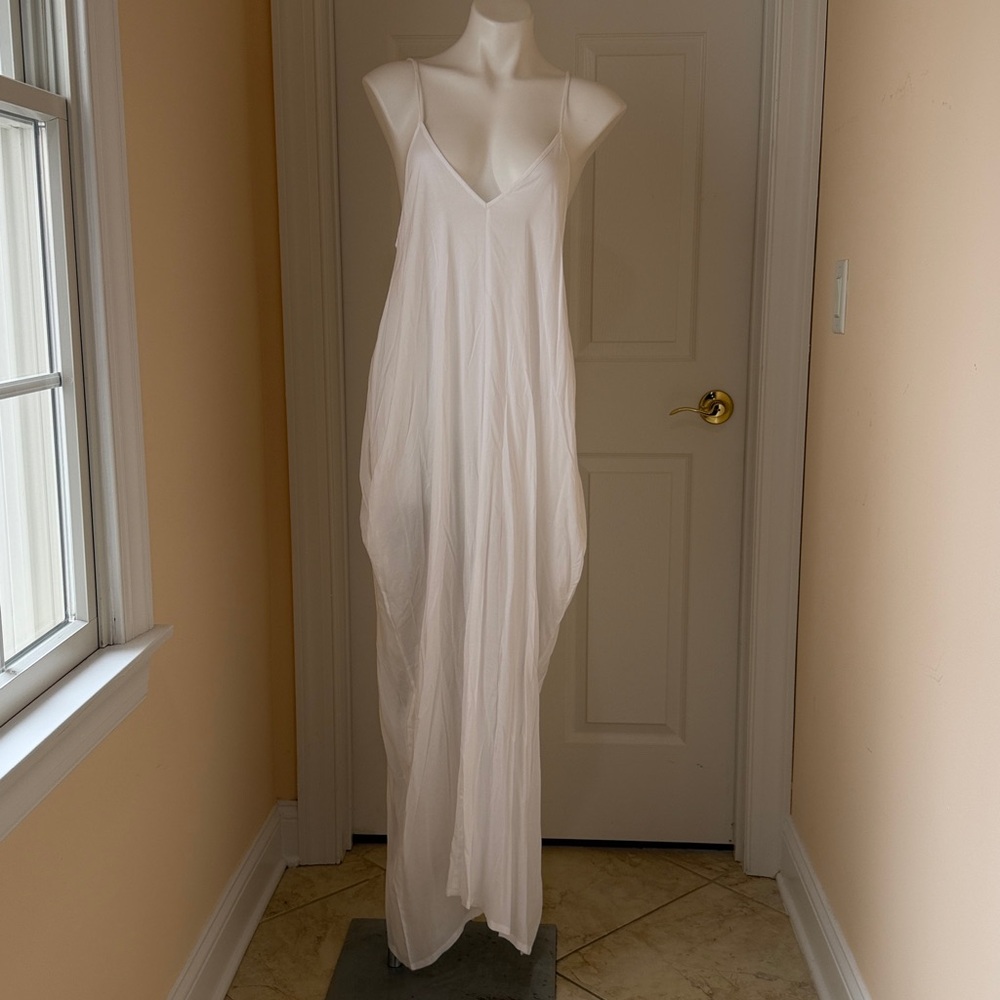Elan White Maxi Dress